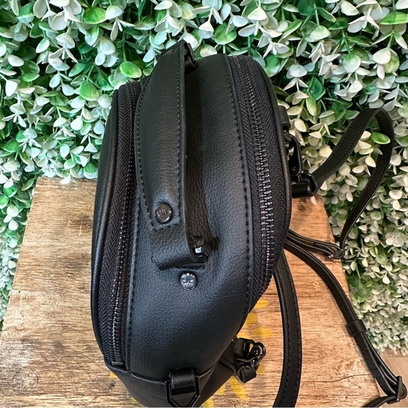 NWOT PXG Golf Cactus leather black mini backpack adjustable sling strap main image 14